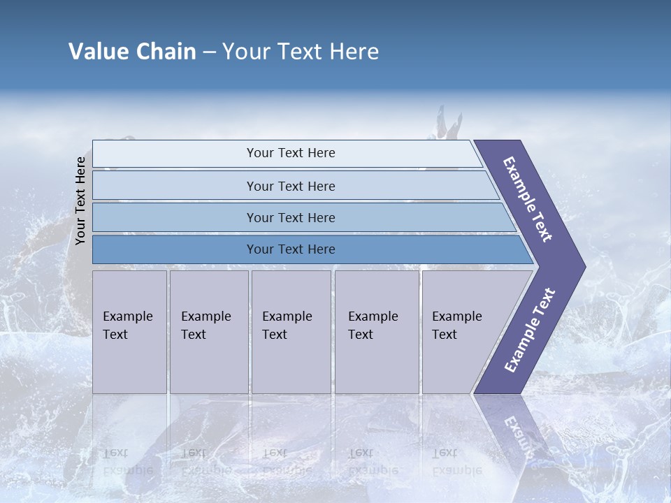 Nature Arctic Water PowerPoint Template