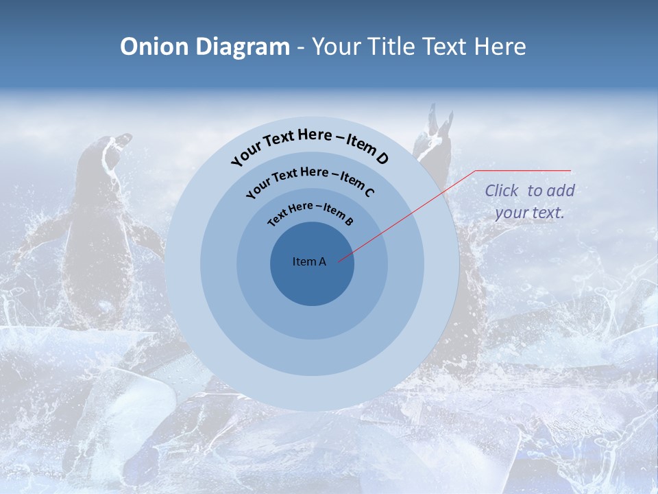 Nature Arctic Water PowerPoint Template