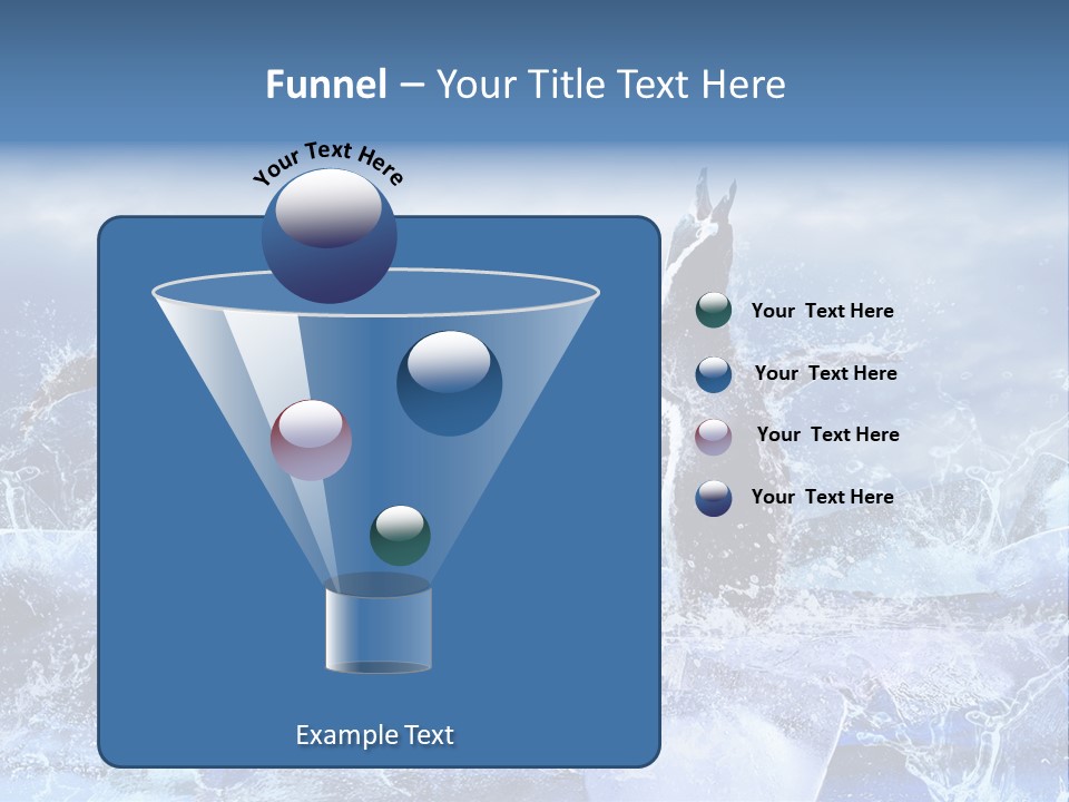 Nature Arctic Water PowerPoint Template