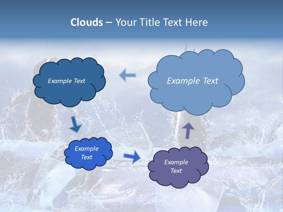 Nature Arctic Water PowerPoint Template
