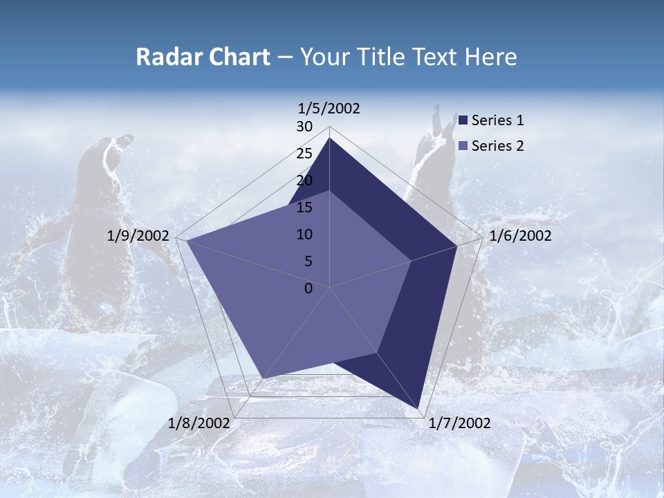Nature Arctic Water PowerPoint Template
