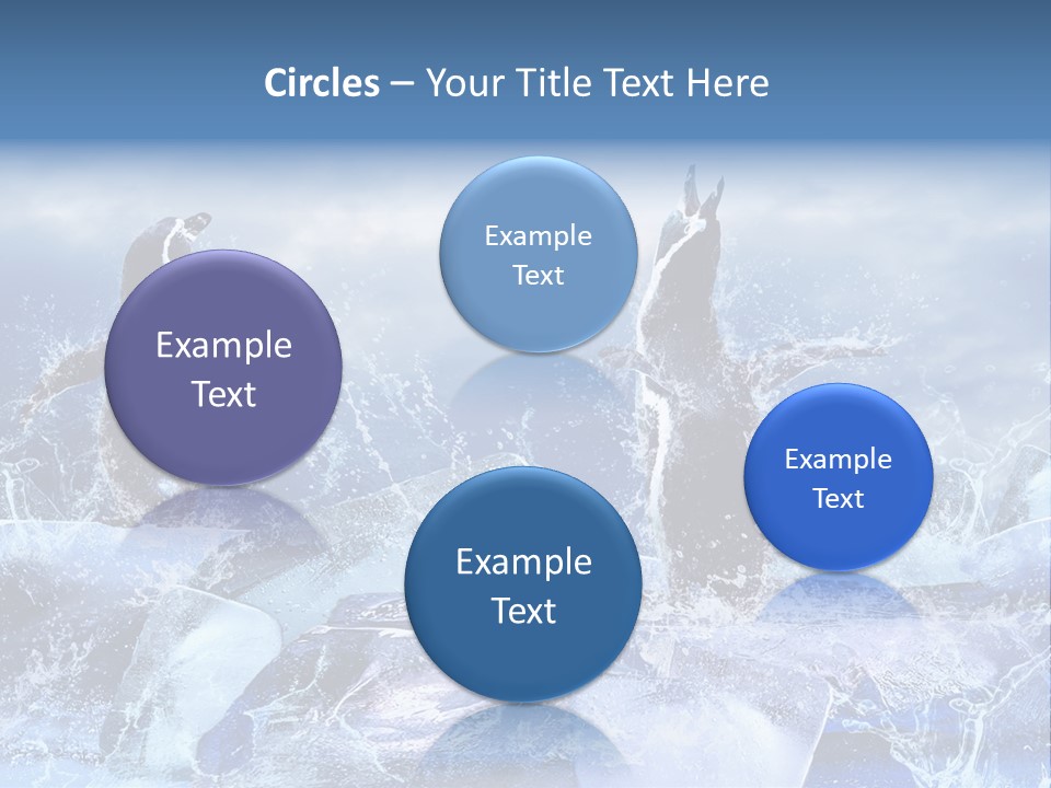 Nature Arctic Water PowerPoint Template