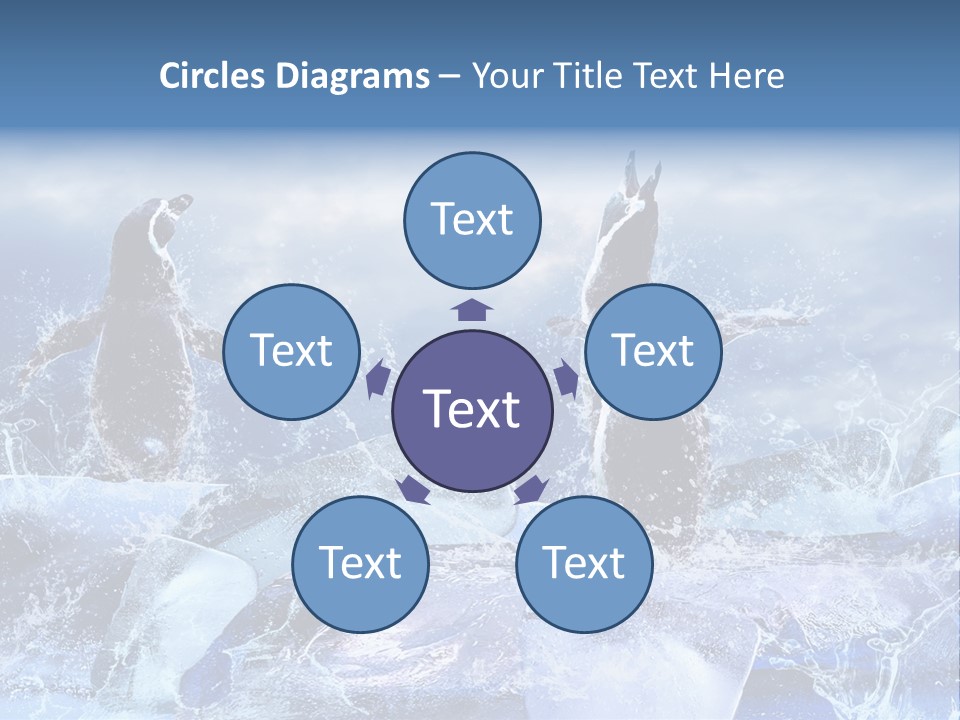 Nature Arctic Water PowerPoint Template