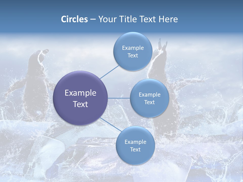 Nature Arctic Water PowerPoint Template