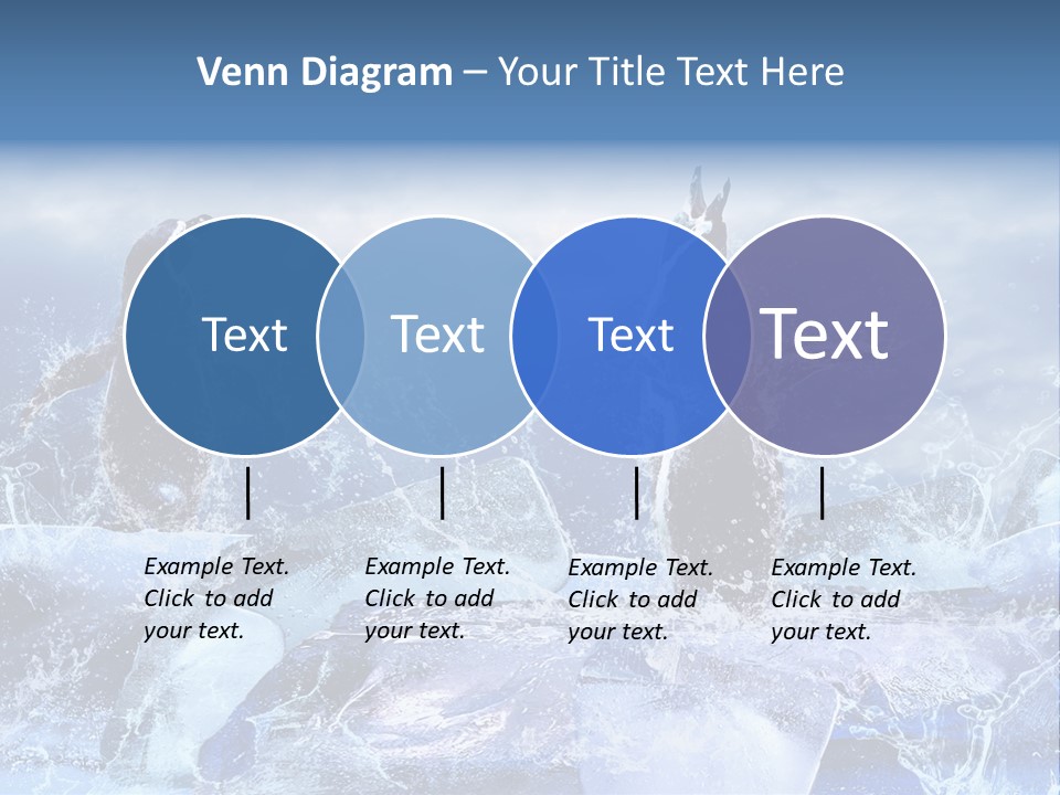 Nature Arctic Water PowerPoint Template