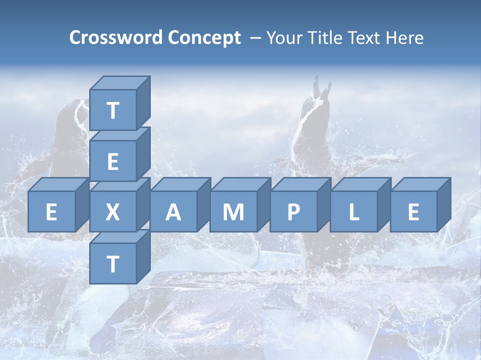 Nature Arctic Water PowerPoint Template