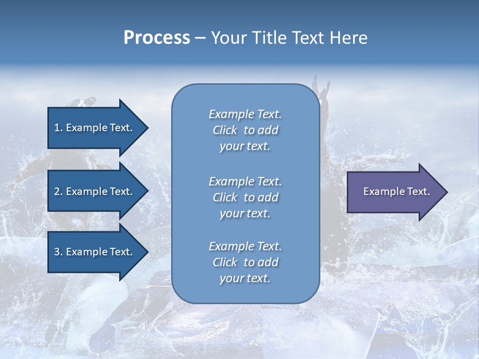 Nature Arctic Water PowerPoint Template