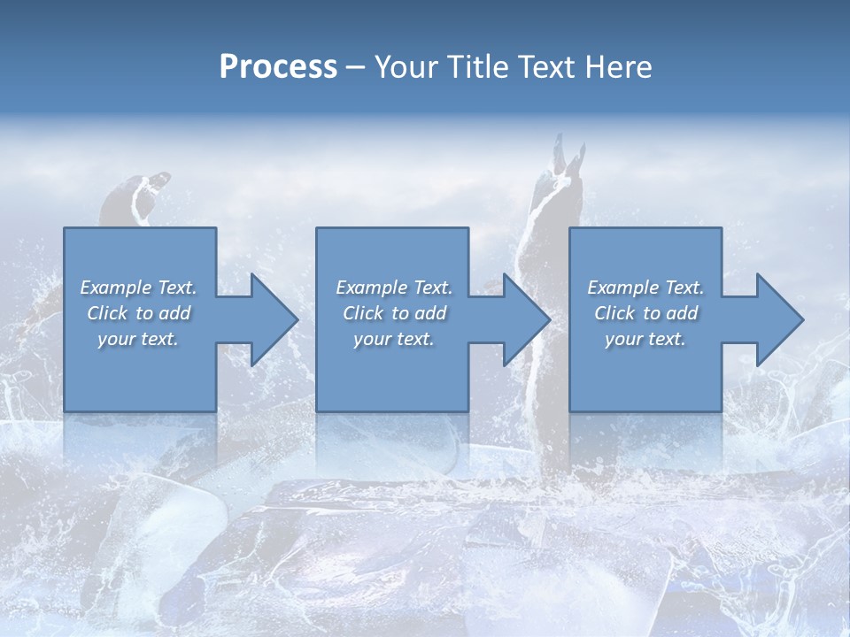 Nature Arctic Water PowerPoint Template