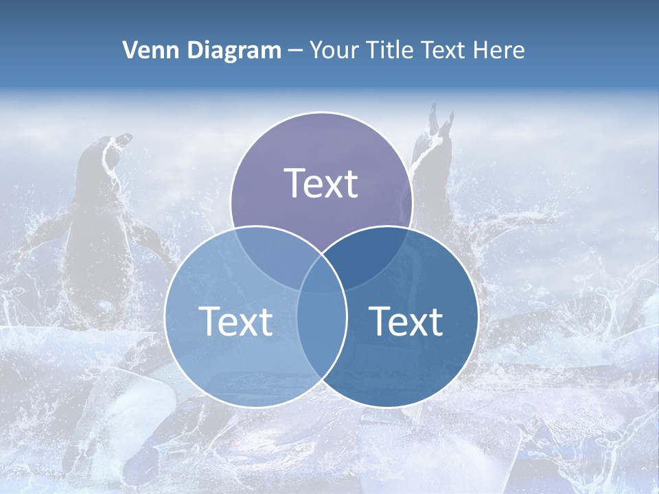 Nature Arctic Water PowerPoint Template