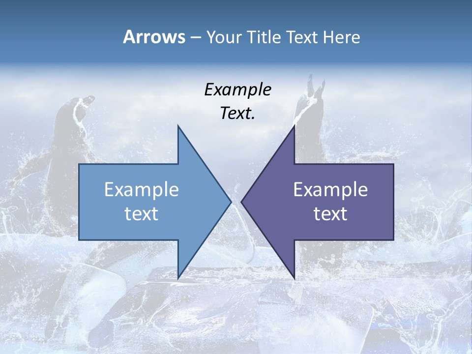 Nature Arctic Water PowerPoint Template