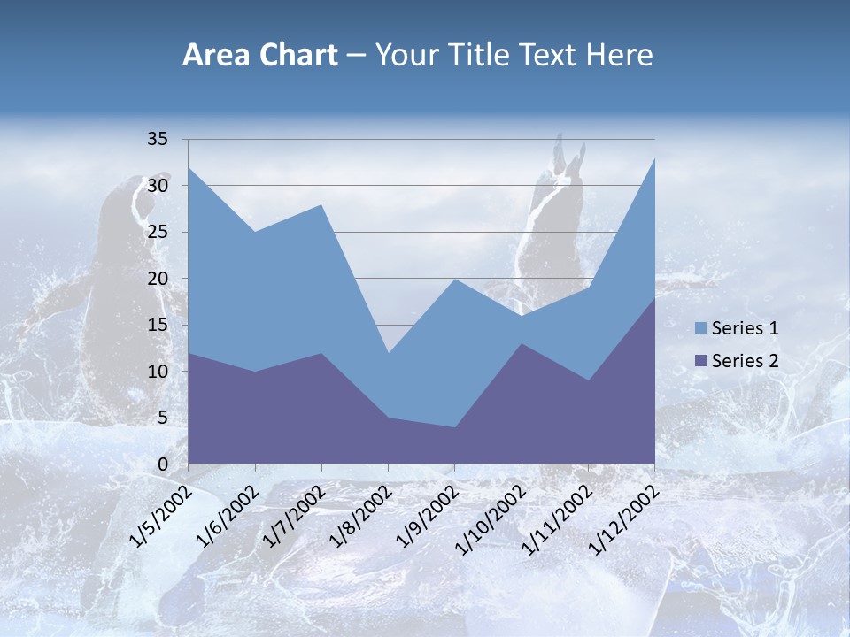 Nature Arctic Water PowerPoint Template