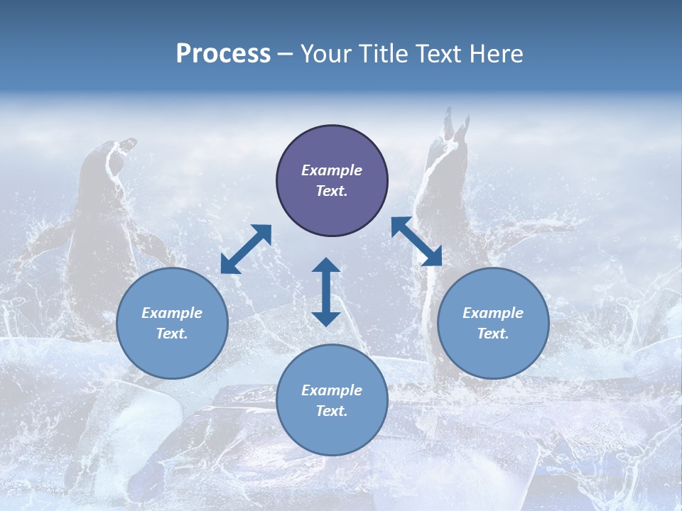 Nature Arctic Water PowerPoint Template