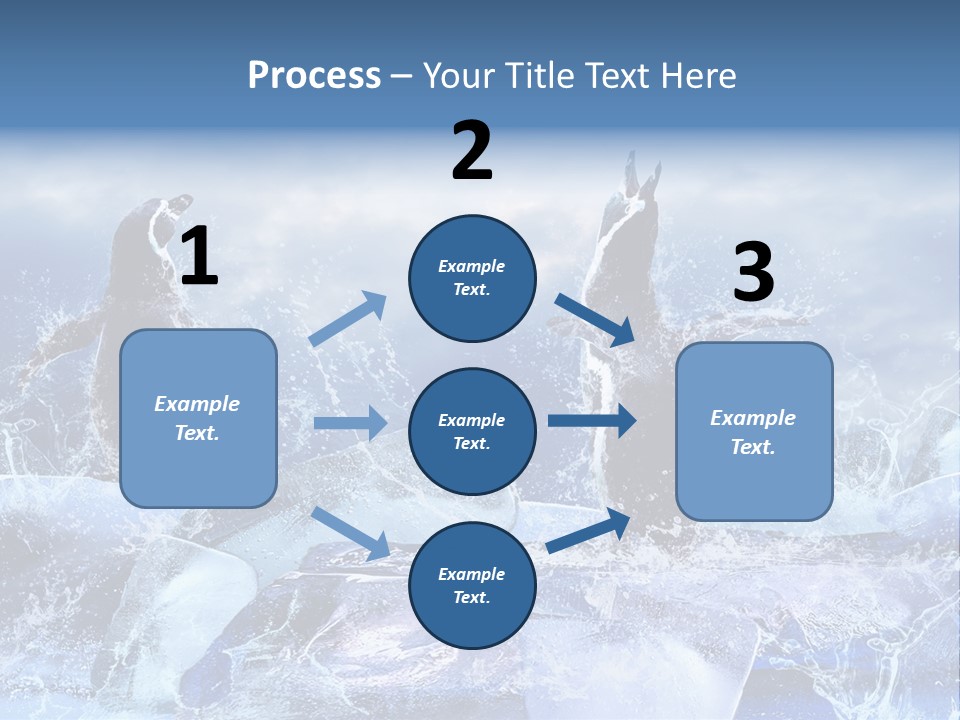 Nature Arctic Water PowerPoint Template
