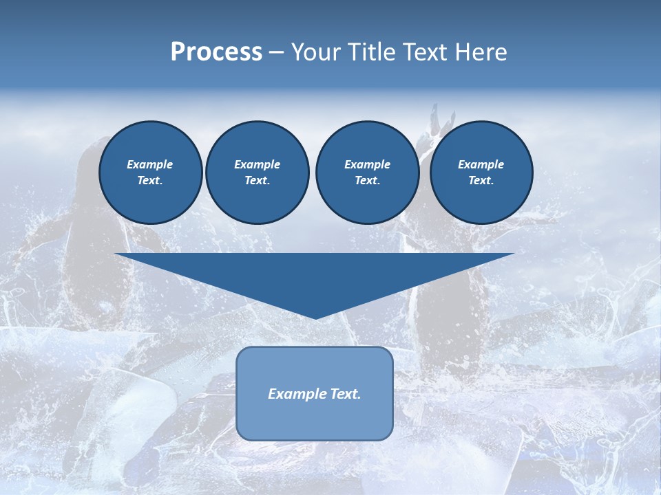 Nature Arctic Water PowerPoint Template