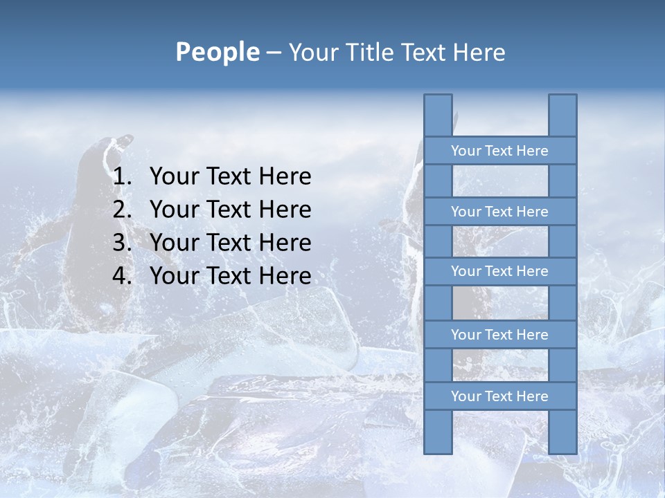 Nature Arctic Water PowerPoint Template