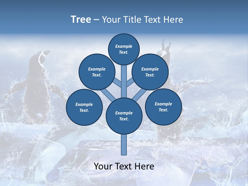 Nature Arctic Water PowerPoint Template