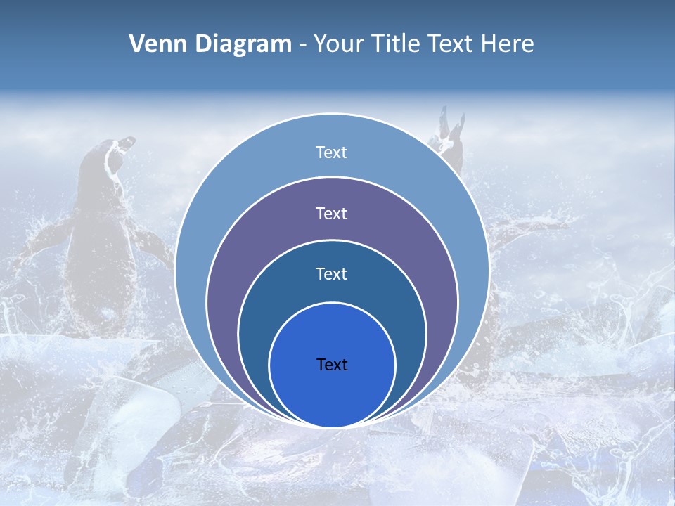 Nature Arctic Water PowerPoint Template