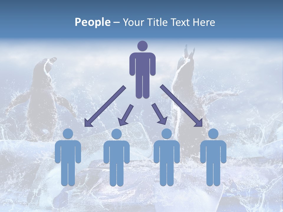 Nature Arctic Water PowerPoint Template