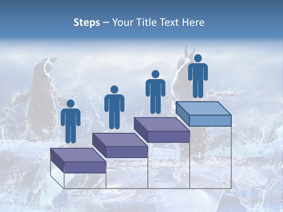 Nature Arctic Water PowerPoint Template