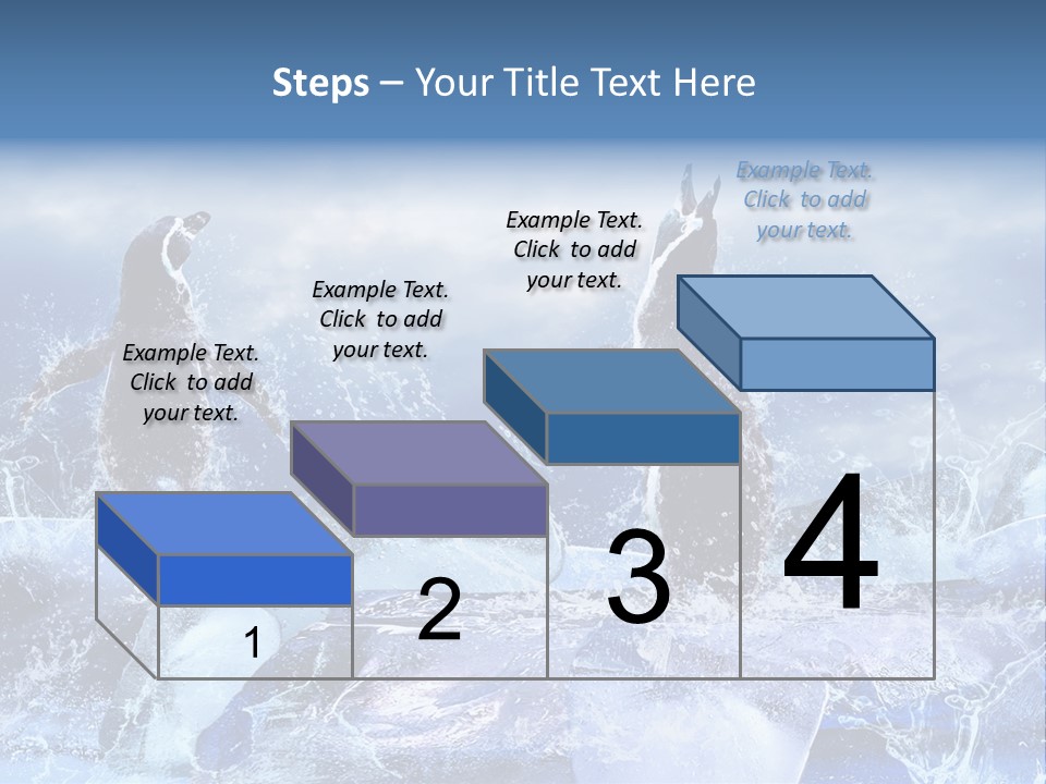 Nature Arctic Water PowerPoint Template