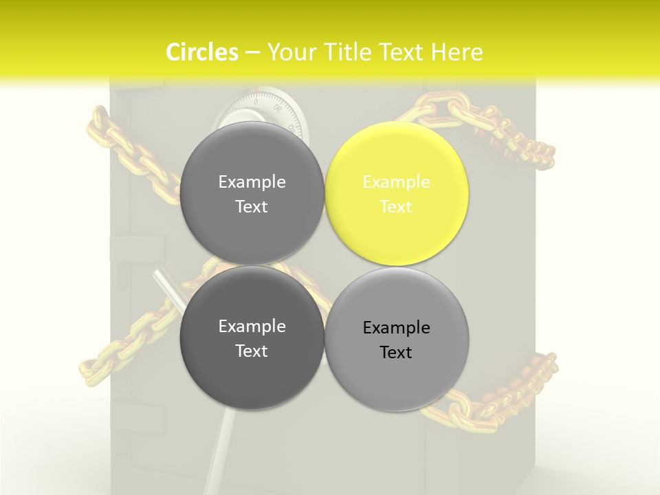 Wealth Armored Treasure PowerPoint Template