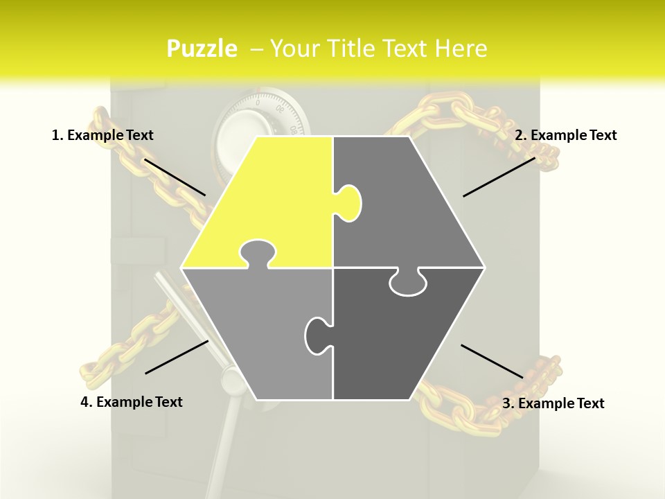 Wealth Armored Treasure PowerPoint Template