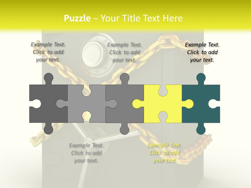 Wealth Armored Treasure PowerPoint Template