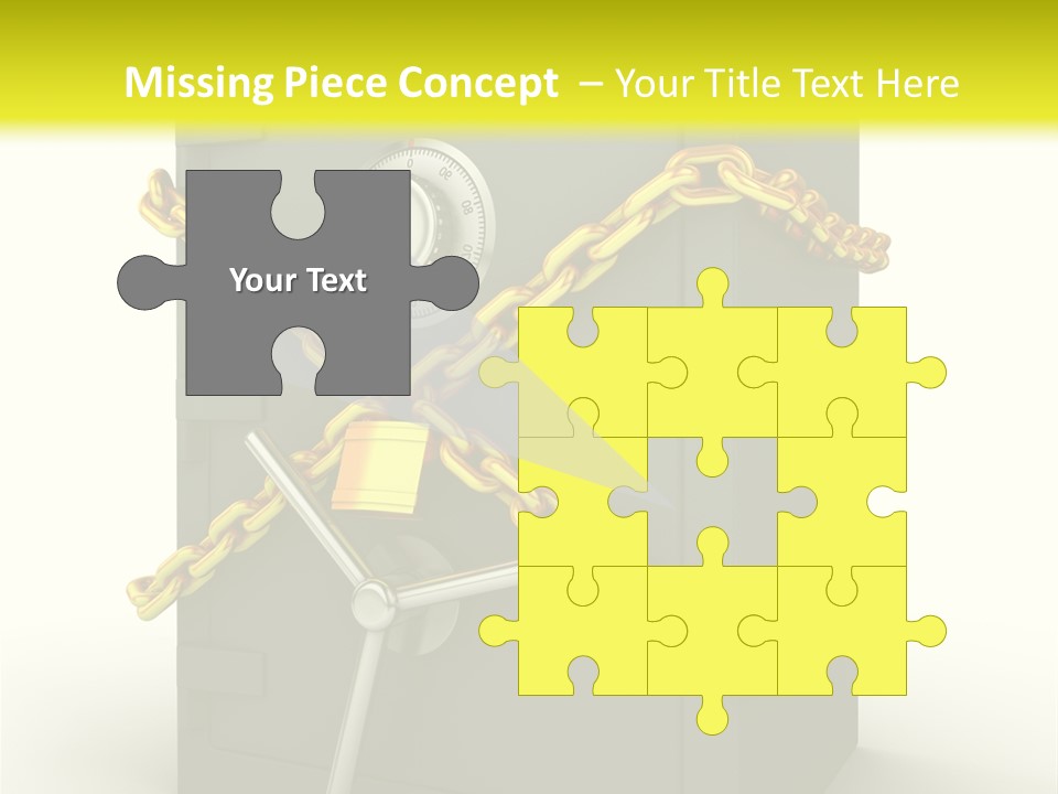 Wealth Armored Treasure PowerPoint Template