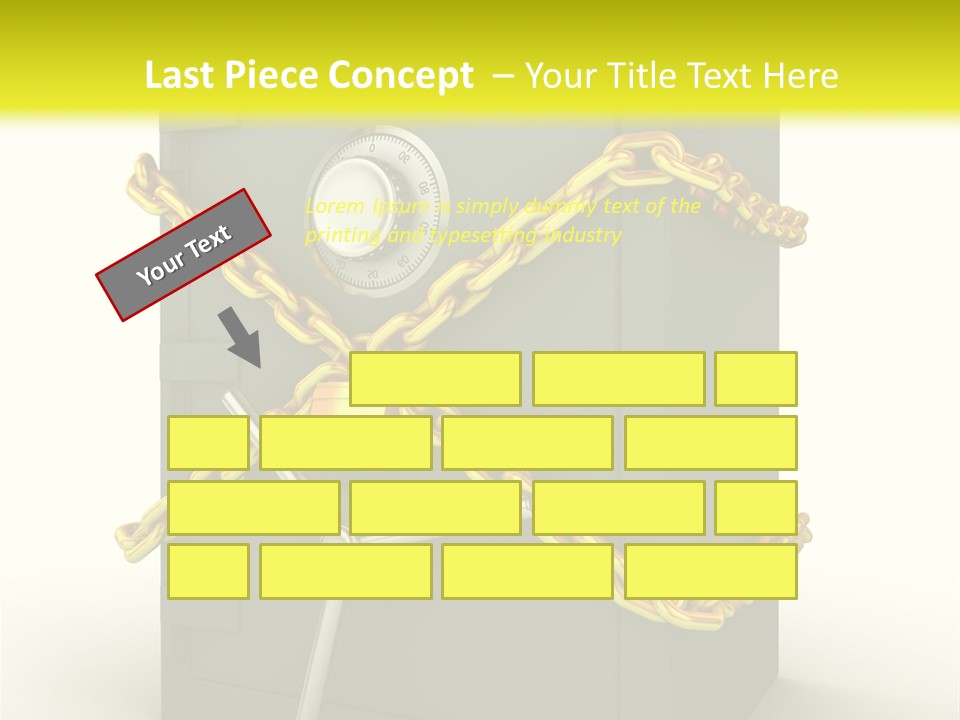 Wealth Armored Treasure PowerPoint Template