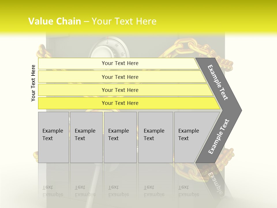 Wealth Armored Treasure PowerPoint Template