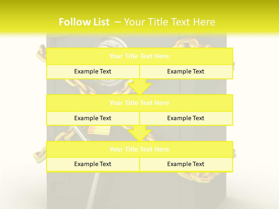 Wealth Armored Treasure PowerPoint Template