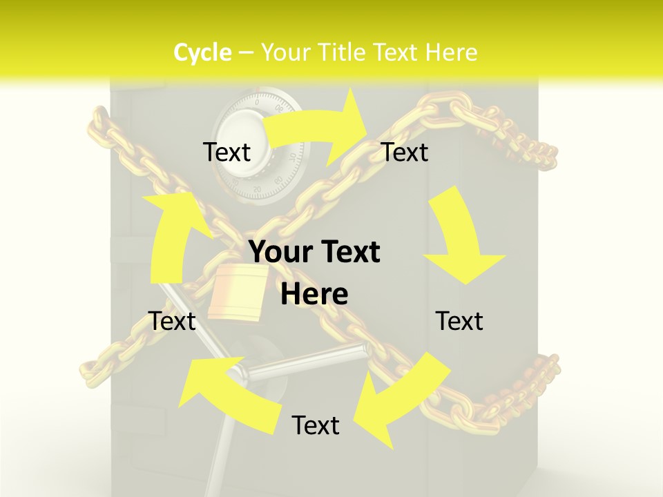 Wealth Armored Treasure PowerPoint Template