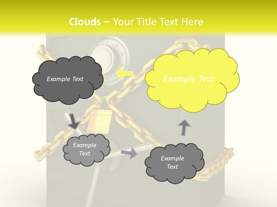 Wealth Armored Treasure PowerPoint Template