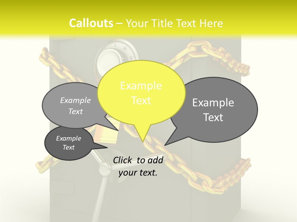Wealth Armored Treasure PowerPoint Template