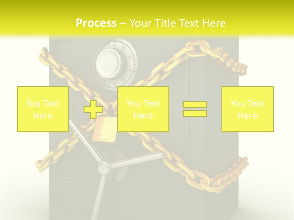 Wealth Armored Treasure PowerPoint Template