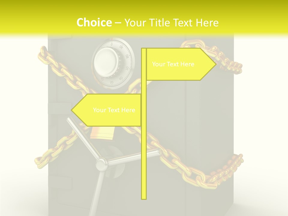 Wealth Armored Treasure PowerPoint Template