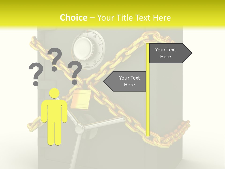 Wealth Armored Treasure PowerPoint Template