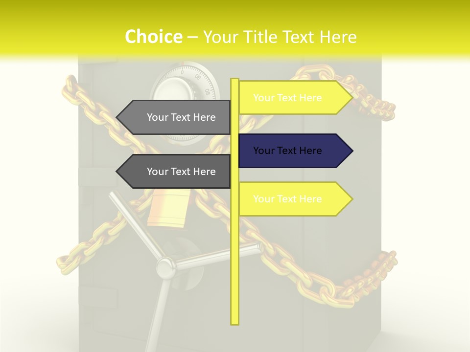 Wealth Armored Treasure PowerPoint Template