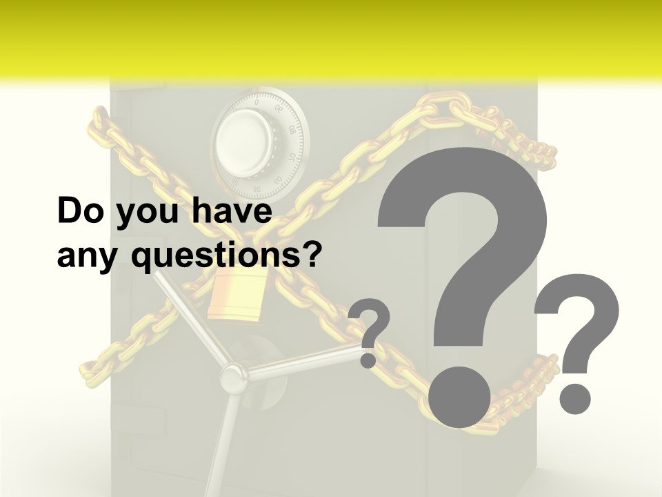 Wealth Armored Treasure PowerPoint Template