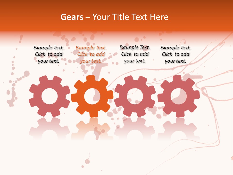 Spatter Horror Accident PowerPoint Template