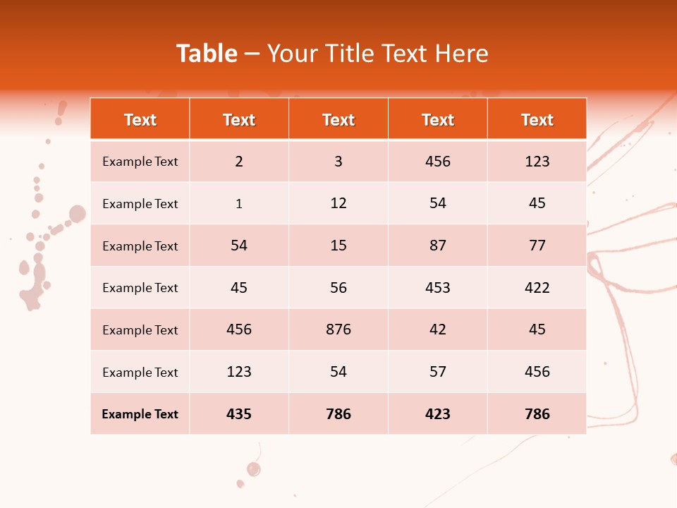 Spatter Horror Accident PowerPoint Template