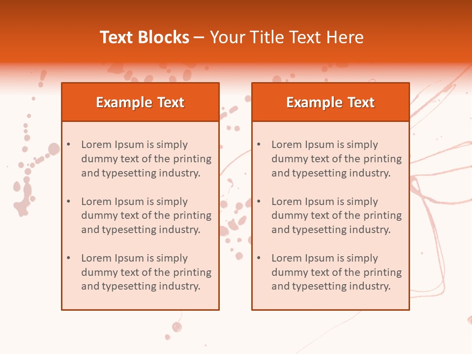 Spatter Horror Accident PowerPoint Template