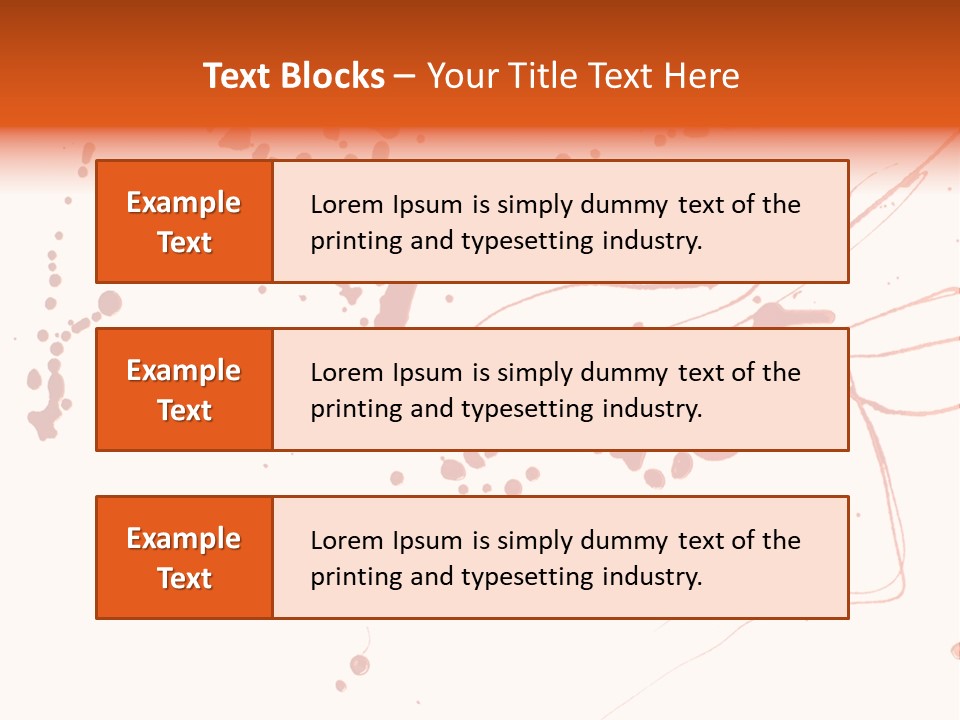 Spatter Horror Accident PowerPoint Template