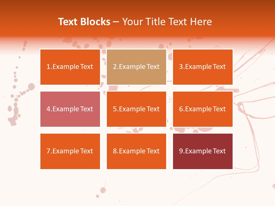Spatter Horror Accident PowerPoint Template