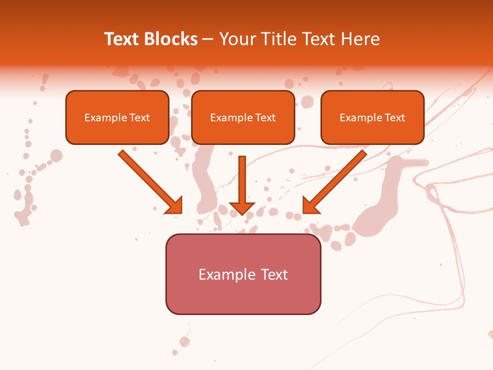 Spatter Horror Accident PowerPoint Template
