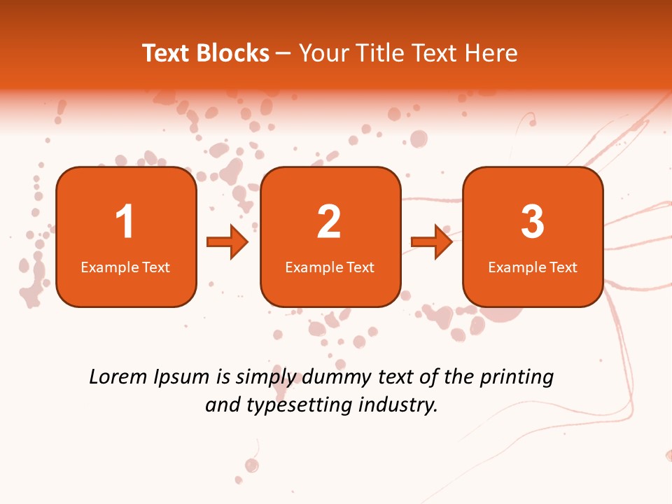 Spatter Horror Accident PowerPoint Template