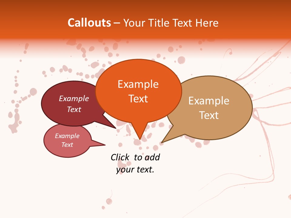 Spatter Horror Accident PowerPoint Template