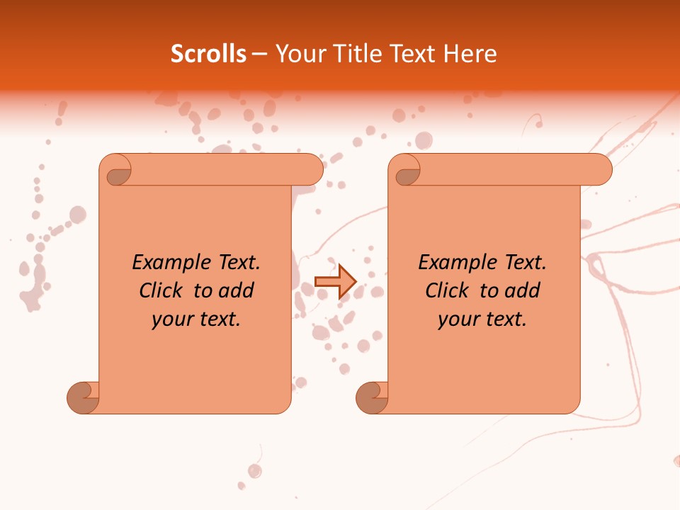 Spatter Horror Accident PowerPoint Template