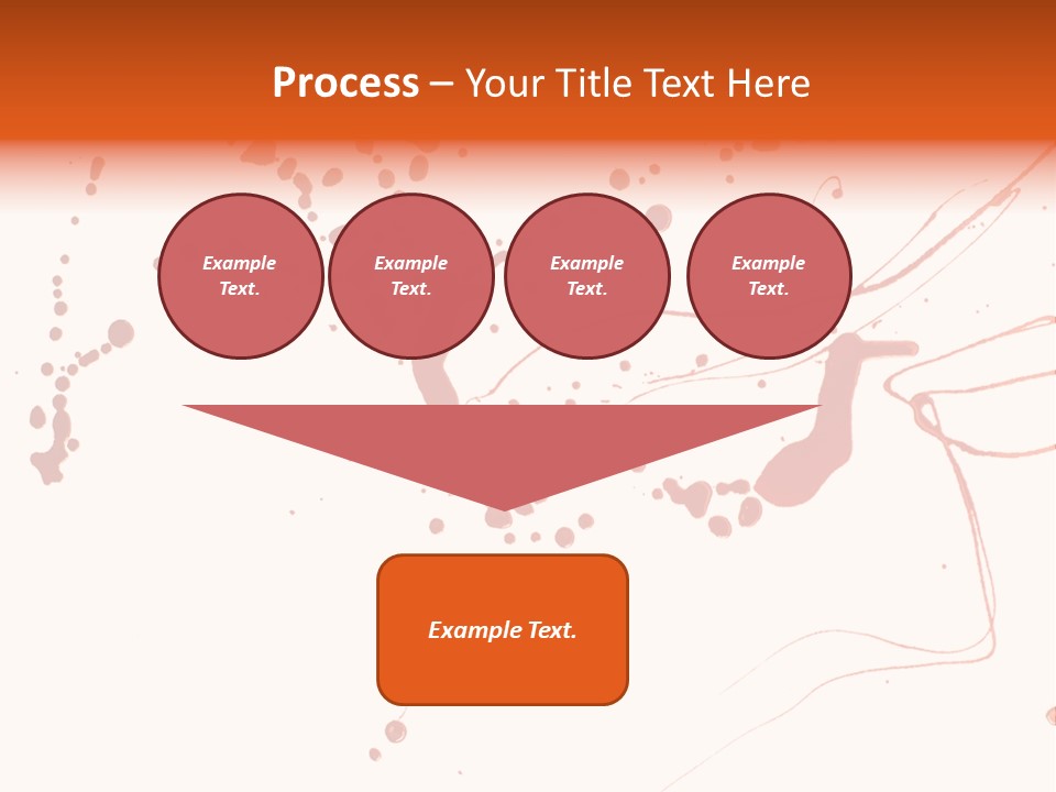 Spatter Horror Accident PowerPoint Template