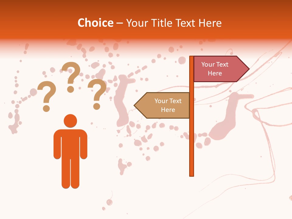 Spatter Horror Accident PowerPoint Template